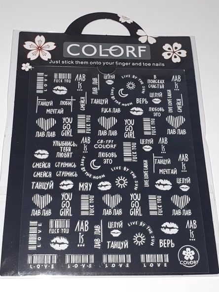 Tırnak Sticker - Resim 2