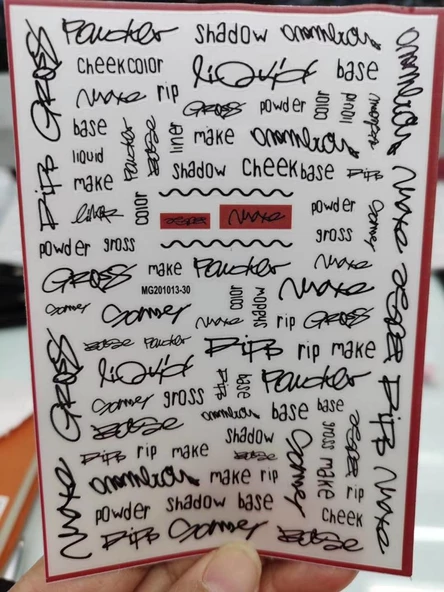 Tırnak Sticker ürün görseli