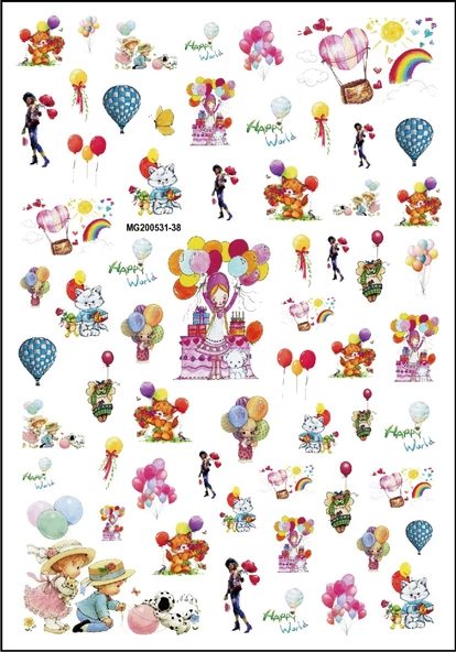 Tırnak Sticker ürün görseli