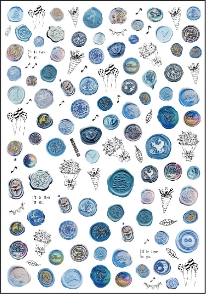 Tırnak Sticker ürün görseli