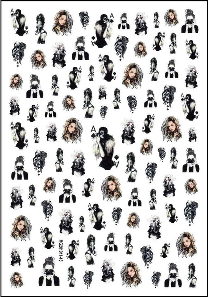 Tırnak Sticker ürün görseli