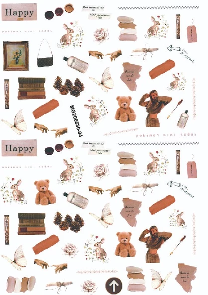 Tırnak Sticker ürün görseli