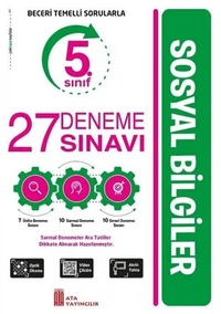 Ata 5.Sınıf Sosyal Max Soru Bankası -27 Deneme Sınavı - 2