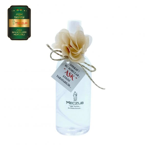 "Meczub" Aşk Serisi  Aşk Bahçeleri  Kokulu 150 ml Sprey Şişe Oto ve Ortam Kokusu 10 Adet ürün görseli 1