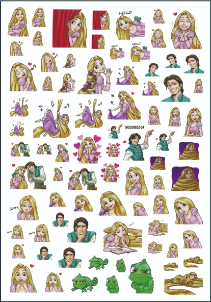 Tırnak Sticker ürün görseli 1