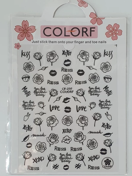 Tırnak Sticker - Resim 2