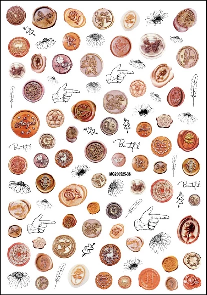 Tırnak Sticker ürün görseli