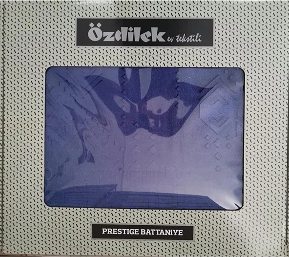 Özdilek Prestige Kalın Embos Tek Kişilik Battaniye (155x220)-Lacivert