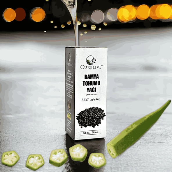 CURELIVE Bamya Tohumu Yağı 50ml