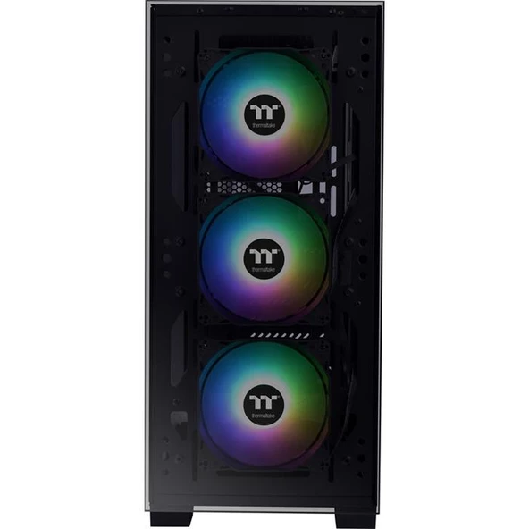Thermaltake Versa T25 550W 80+ Argb 3X120Mm Fan Tempered Glass Pencereli Oyuncu Kasası Ca-3R5-55M1We-00 - Resim 3