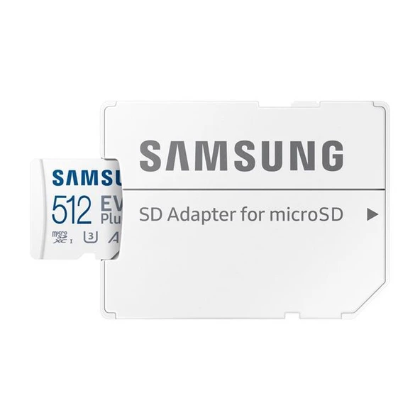 Samsung 512Gb Evoplus Mb-Mc512Sa/Tr Mıcro-Sd Hafıza Kartı