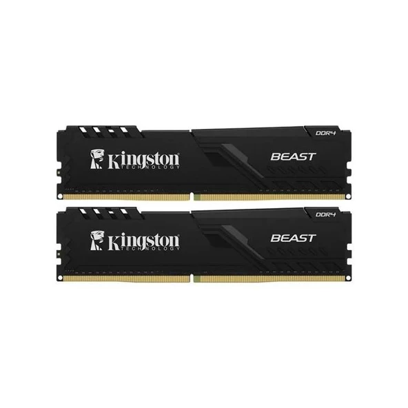 Kıngston Beast Kf432C16Bbk2/64Tr 64Gb (2X 32Gb) Ddr4 3200Mhz Cl16 Dual Kıt Pc Ram - 2