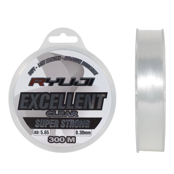 Ryuji Excellent Clear 300m Monofilament Misina Kalınlık (mm) : 0,30mm
