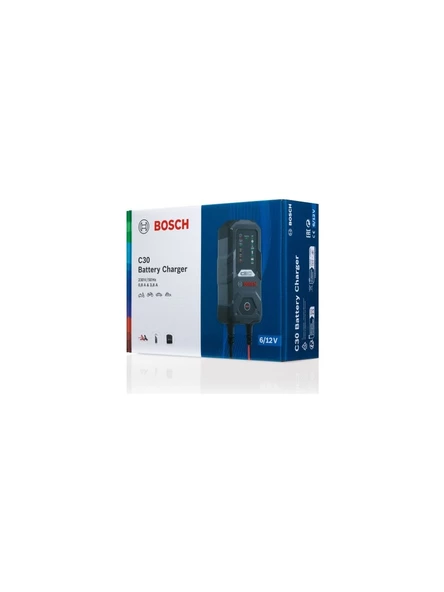 Bosch C30 Akü Şarj Cihazı 6/12 V 3.8 A - 3