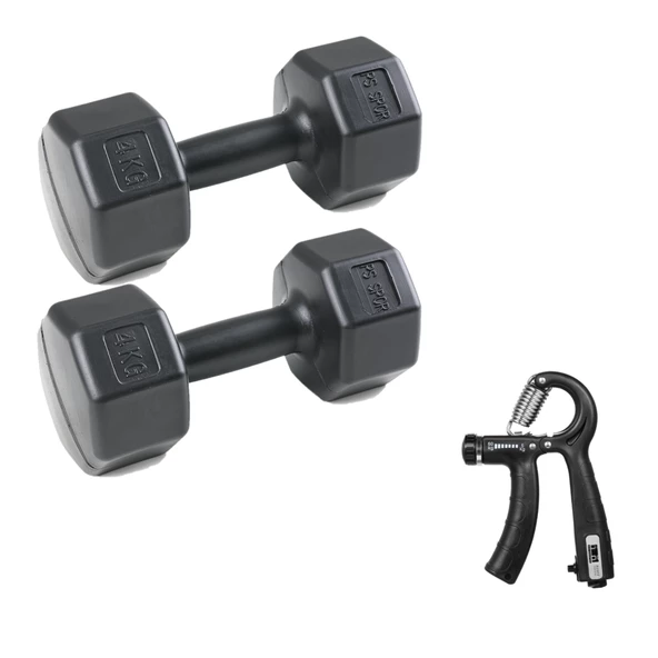 Ps Spor 4 Kg X 2 Ad (8 Kg) Ayarlanabilir El Yayı - 1