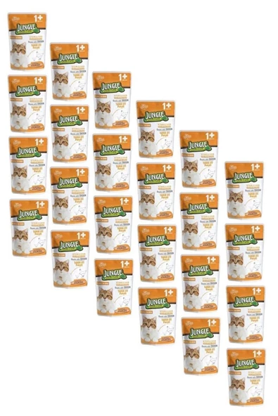 Pouch Kısırlaştırılmış Tavuklu Kedi Maması 100gr X 24 Adet