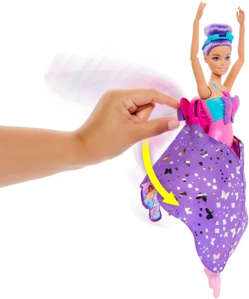 Barbie Kelebek Dansçı Bebek HXJ10 - 4