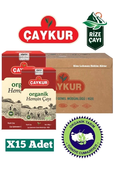 Organik Hemşin Çayı Özel Üretim Karton Kutu (KOLİ)