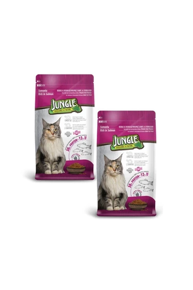 Somonlu Kısırlaştırılmış Kuru Kedi Maması 1,5kg X 2 Adet