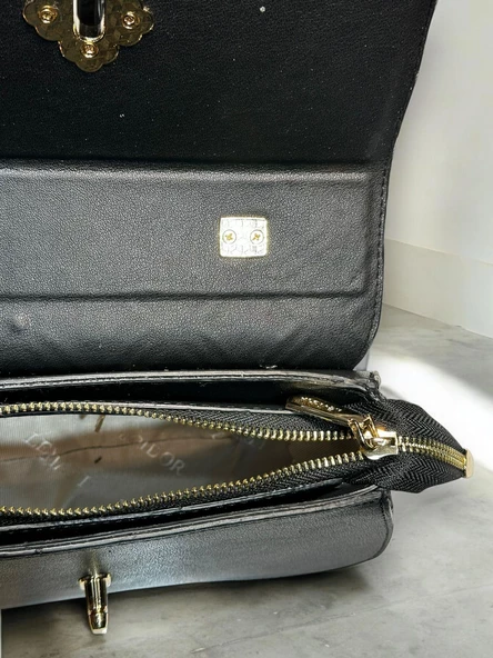 Levidor Özel Renk El Ve Kol Çantası Olarak Tasarlanmış Suni Deri Bayan Omuz Çantası LEVDR.7363930180SYH - Resim 6