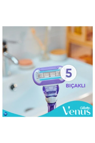 Gillette Venus Swirl Tıraş Makinesi + 3 Yedek Başlık - 4
