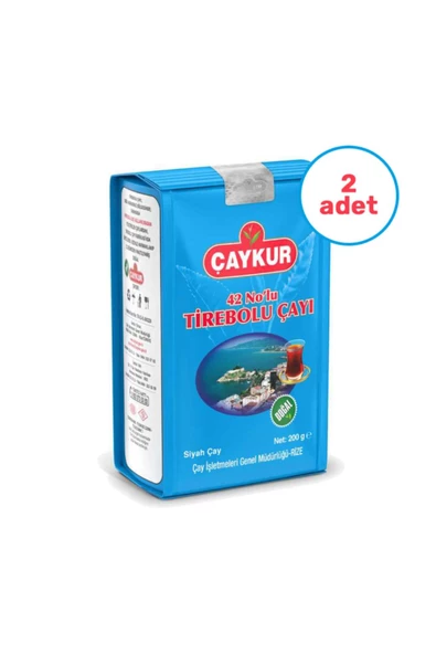 2 Adet 42 Nolu Tirebolu Dökme Çayı 200 Gr