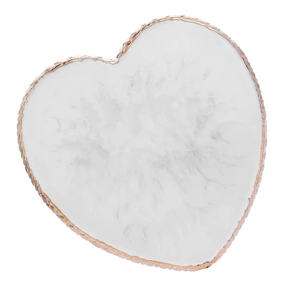 Dekoratif Nail Art Oje ve Boya Karıştırma Paleti Kalp - 4