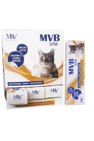 Mvb Cat Paste Kedi Vitamin Macunu Tüy Dökümü Önleyici 50 gr