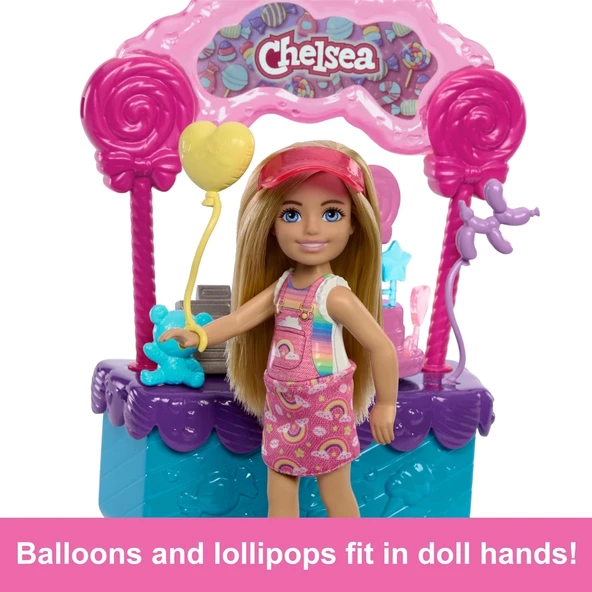 Barbie Chelsea'nin Şeker Dükkanı Oyun Seti HRM07 - Resim 3