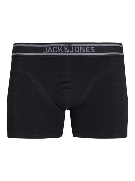 Jack Jones Marc Solıd 3 Lü Paket Erkek Boxer 12266063 - Resim 4