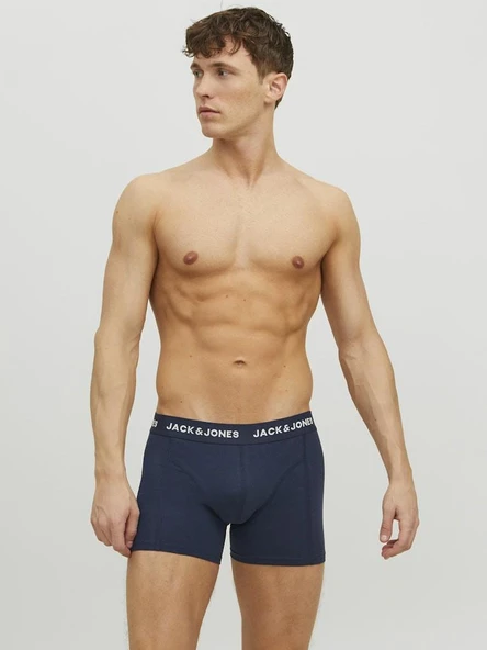 Jack Jones Anthony 3 Lü Paket Erkek Boxer 12171946 - 3