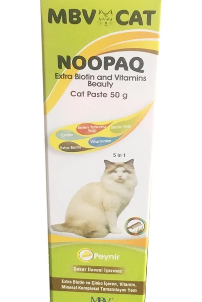 Cat Noopaq Extra Biotin And Vitamin Beauty Cat Paste 50 gr - 2