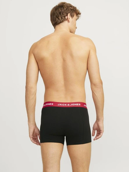 Jack Jones Joe 3 Lü Paket Erkek Boxer 12271554 - Resim 4