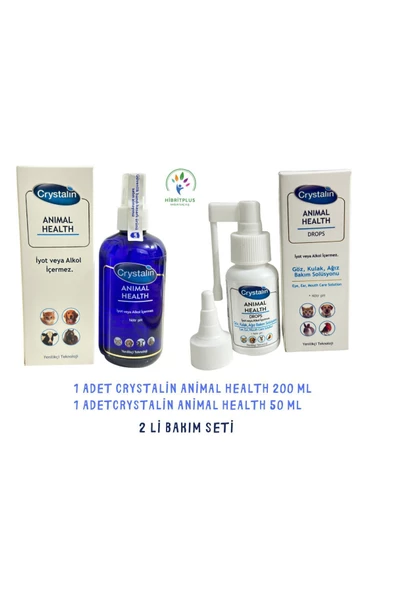 Animal Health Hibritplus 2 Li Bakım Seti // 200ml + 50 Ml //