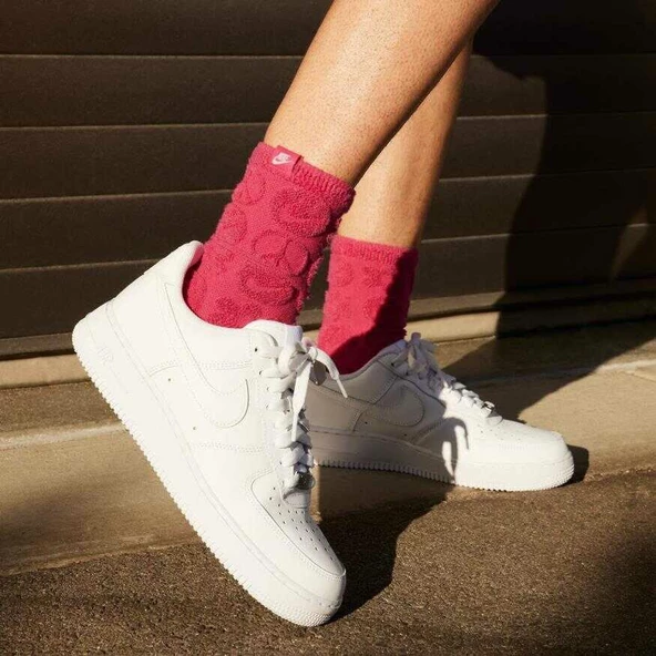 Nike Air Force 1 '07 Kadın Sneaker Ayakkabı - Beyaz - DD8959-100 - 11