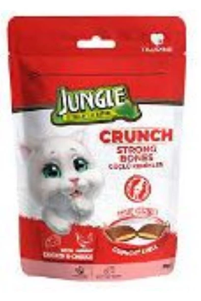 Crunch Kedi Ödül Maması Güçlü Kemikler 60 gr *10'lu