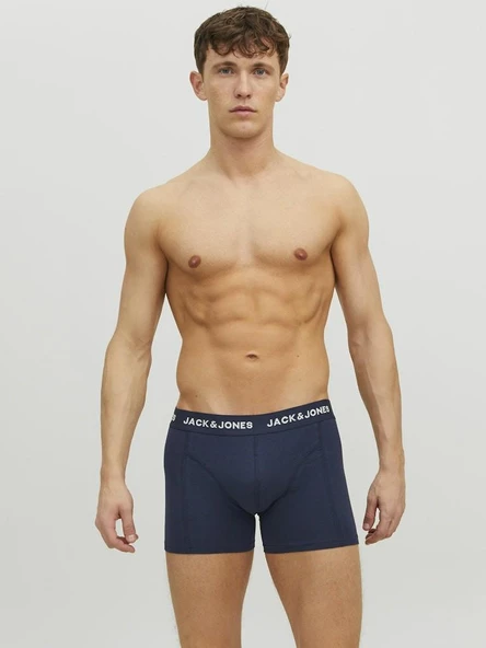 Jack Jones Anthony 3 Lü Paket Erkek Boxer 12171946 - 6
