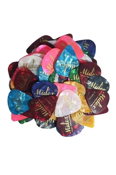 Midex PN-50 50li Gitar Penası (0.46mm, 0.73mm, 1.00mm) ürün görseli 1