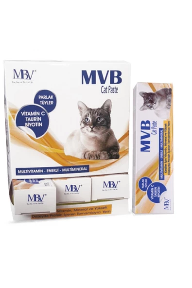Mvb Cat Vitamin Paste 50 Gr + Mbv Cat Nostress Stres Önleyici Paste 50 Gr 2 li ekonomik set - 2