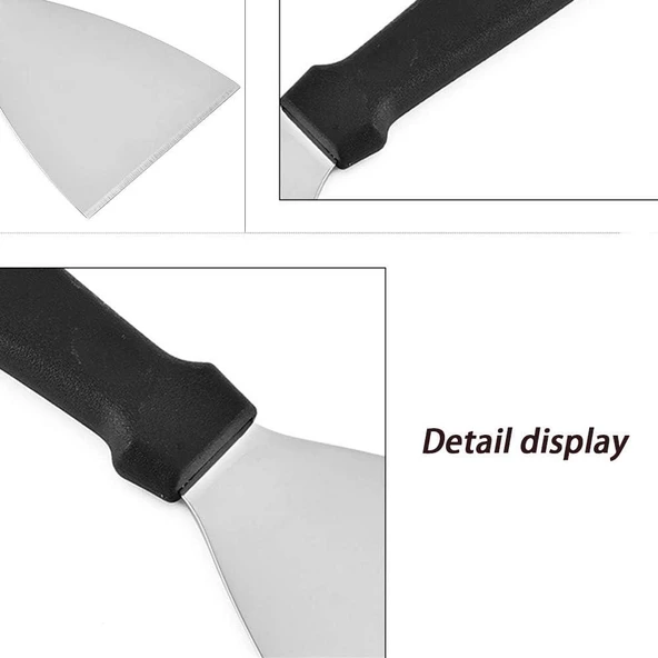 3B Trend Ergonomik Kaymaz Sap Geniş Ağızlı Mutfak Spatulası 8 cm - 4