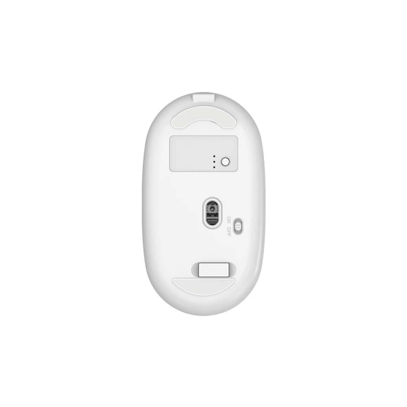 Mouse Kablosuz 1600 DPI Lenovo Lecoo WS207 Beyaz - Resim 5