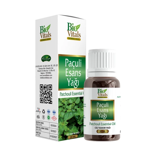 Bio Vitals Paçuli Esans Yağı 20 Ml