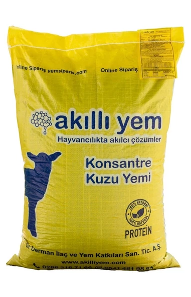 Akıllı Yem 42 HP Efsane Konsantre Kuzu Besi Yemi 20 KG