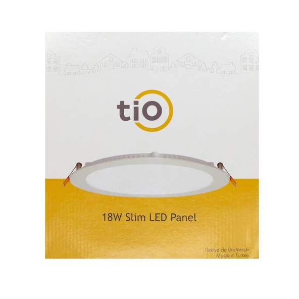 TIO 18W IP40 1440lm 6500K SLIM LED PANEL - 4