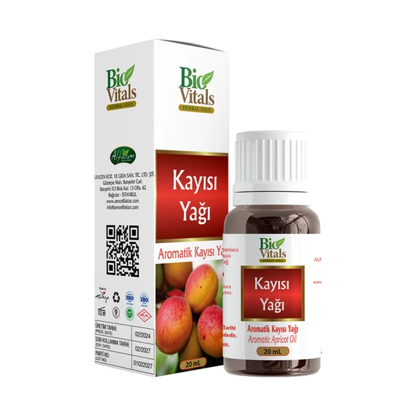 Bio Vitals Kayısı Yağı 20 ml