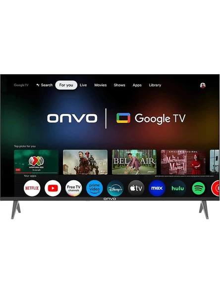 Onvo 75Ovf9000uq 4K Ultra Hd 75" 190 Ekran Uydu Alıcılı Google Smart Qled Tv