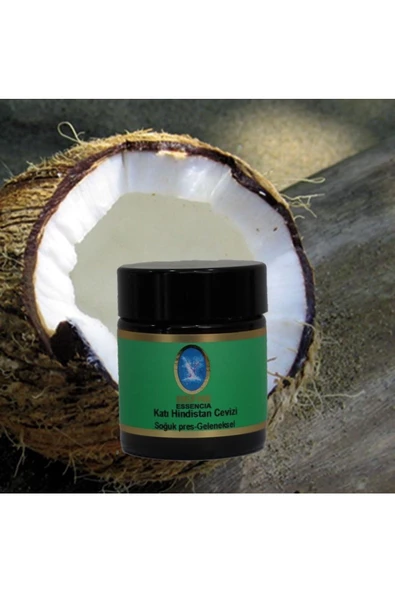 Katı Hindistan Cevizi Yağı 30 ml Soğuk Pres