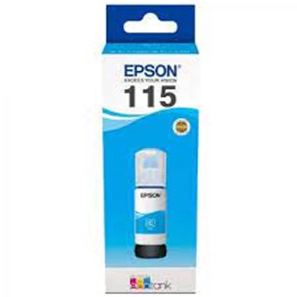 Epson 115 Cyan Mavi Şişe Mürekkep