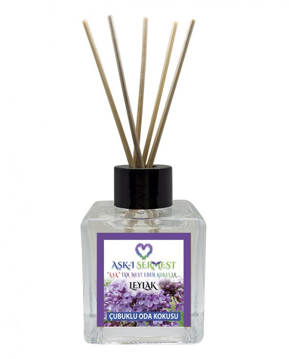 Aşk-ı Sermest Tomm Fordd Çiçek Aromalı Bambu Çubuklu Oda Kokusu Parfüm,  Küp Şişe,  120 mL, 3 Adet - 1