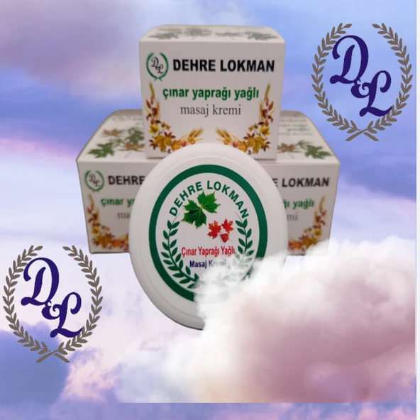 dehre lokman çınar yaprağı kremi 70 gr ( 4 adet ) - 2